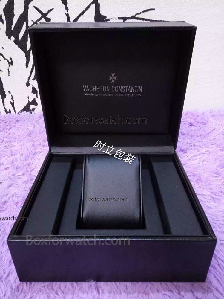 OEM Vacheron Constantin Black Leather Watch Box